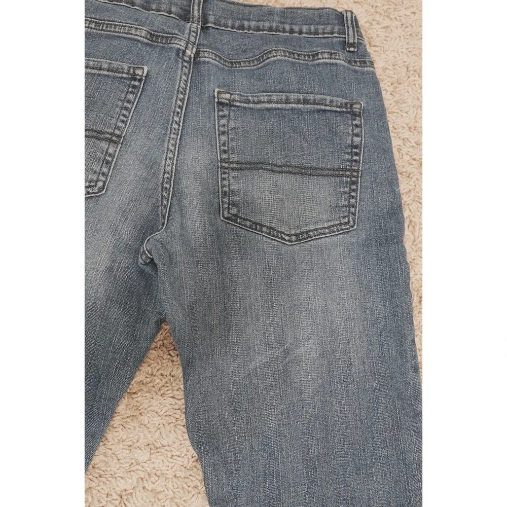 Children's Place Girls Jeans‎ 16 Blue Straight Leg Stretch Adjustable Waist